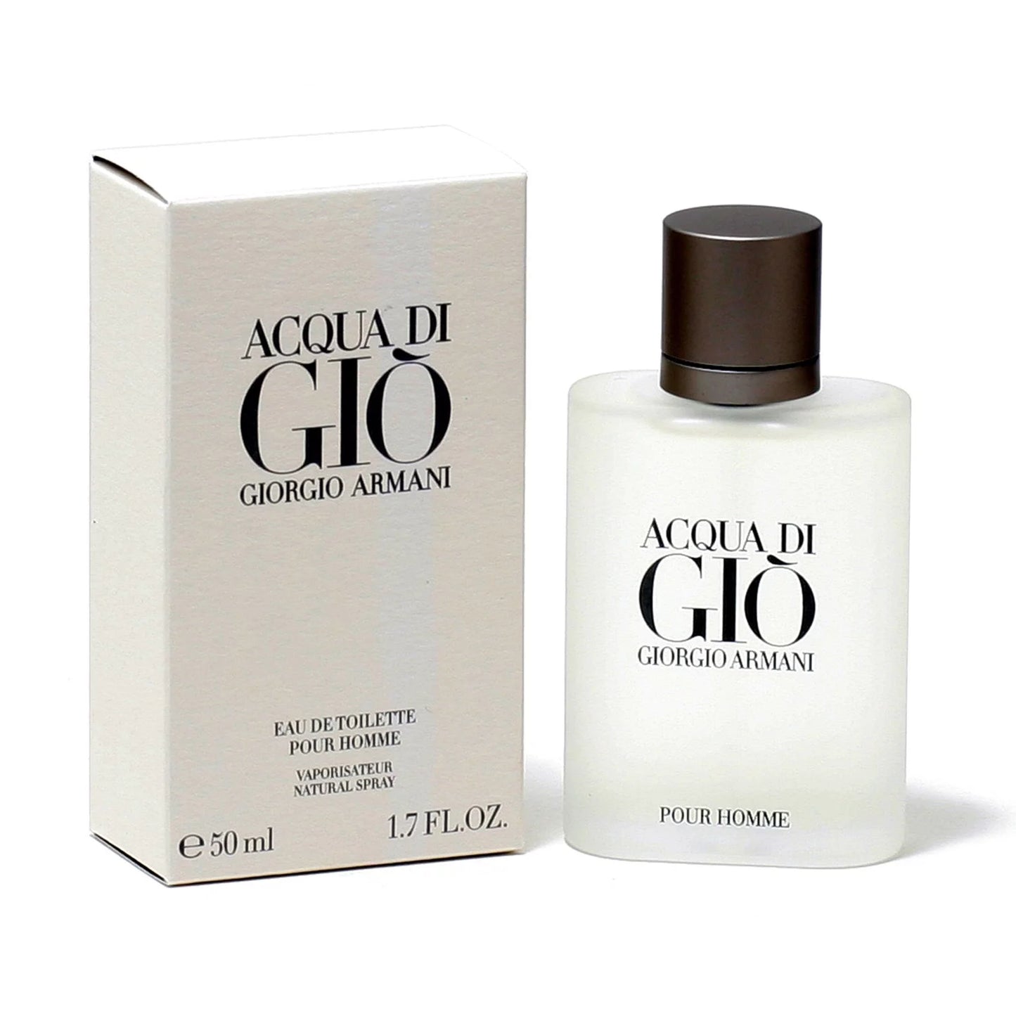 ($70 Value) Acqua Di Gio Eau De Toilette Spray, Cologne for Men, 1.7 Oz